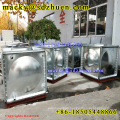 Made in China high quality 1x1m panel galvanized rectangular steel water tank